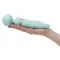 Pillow Talk Sultry Teal - вібромасажер з ротацією та підігрівом, 21х2.8 см (блакитний)