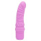 Get Real Mini Classic G-spot Vibrator - Реалистичный вибратор с венами, 17 см (розовый)