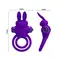 Pretty Love Vibro Penis Ring Bunny III Blue – Эрекционное кольцо, 9,7х4,0 см (фиолетовый)
