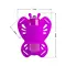 Pretty Love Clitoral Massager Butterfly Purple - Кліторальний стимулятор, 8,6 см (фіолетовий)
