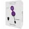 Adrien Lastic Kegel Vibe - вагінальні кульки з вібрацією (фіолетовий), 3.7 см