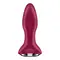 Satisfyer Rotator Plug 2+ - Анальна пробка з обертанням, 12.8х3.6 см (червоний)