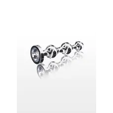 Toy Joy Medium Diamond Star Beads - Пробка анальная, 11.7х2.7 см
