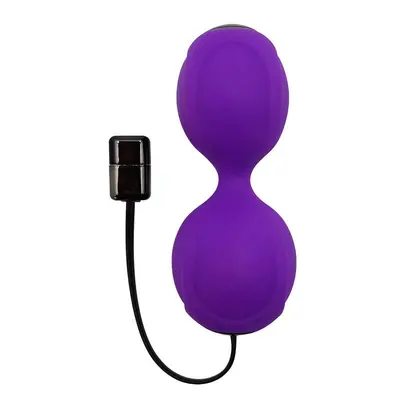Adrien Lastic Kegel Vibe - вагинальные шарики с вибрацией (фиолетовый), 3.7 см