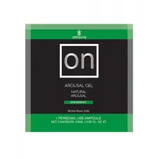 Пробник збуджувального гелю Sensuva ON Arousal Gel for Her Spearmint, 6 мл