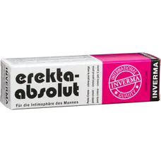 Inverma Erekta-Absolut - збуджуючий та освіжаючий крем для чоловіків, 18 мл