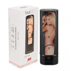 Kiiroo Onyx+ Jessica Drake - интерактивный мастурбатор, 26х9 см