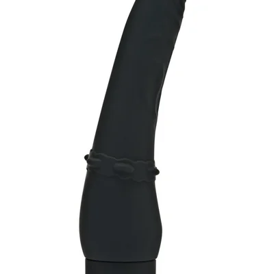 Get Real Classic Smooth Vibrator - Класичесский силиконовый вибратор, 20,5 см (черный)