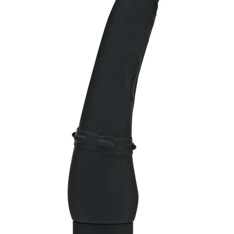 Get Real Classic Smooth Vibrator - Класичесский силиконовый вибратор, 20,5 см (черный)