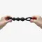 Love To Love Bing Bang L Black Onyx - анальная цепочка, 14.4х3.3 см, (черный)