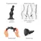 Анальна ялинка насадка для страпону Strap-On-Me Dildo Plug Beads, 16,8х5,2 см розмір ХХL