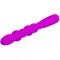 LyBaile Pretty Love Monroe - Рельефный вибратор, 18.5х2.6 см (фиолетовый)