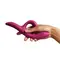 Nova 2 by We-Vibe + Лубрикант 50 мл - Смарт вибратор-кролик, 21.7х3.9 см (малиновый)