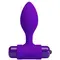 LyBaile Pretty Love Vibro Butt Plug - Анальна пробка з віброкулею, 8.6х2.7 (фіолетова)