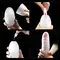 LoveToy Giant Egg Grind Ripples Edition - мастурбатор яйцо с рельефом, 12 см (фиолетовый)