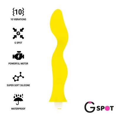G-SPOT GAVYN - Вібратор для зони G, 17 см (жовтий)