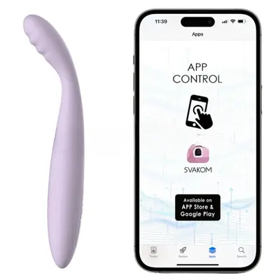 Вібратор зі смарт керуванням Svakom Cici 2 Lilac