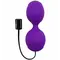 Adrien Lastic Kegel Vibe - вагінальні кульки з вібрацією (фіолетовий), 3.7 см