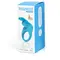 Happy Rabbit Rechargeable Cock Ring - Ерекційне віброкільце, 6,7 см (блакитний)