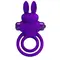 Pretty Love Vibro Penis Ring Bunny III Blue – Эрекционное кольцо, 9,7х4,0 см (фиолетовый)