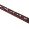 Шкіряний нашийник з повідцем Liebe Seele Wine Red Collar and Leash