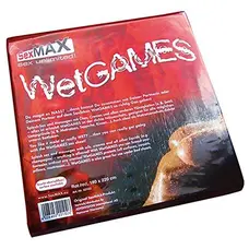 Joy Division SexMAX WetGAMES - Латексне простирадло для сексу, 180х220 см (червоний)