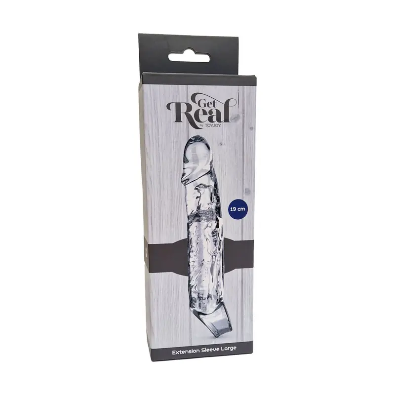 Удлиняющая насадка на пенис Get Real Extension Sleeve Large Удлиняющая насадка на пенис Get Real Extension Sleeve Large