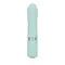 Pillow Talk Flirty Teal - Розкішний вібратор із кристалом Сваровскі, 7х2.2 см