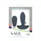 Lux Active Throb Anal Pulsating Massager - анальна пробка-пульсатор з пультом дистанційного керування, 11.5х3 см