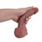Фаллоимитатор Erospace Natural Play Silicone Dildo D1, 21 см