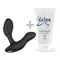We-Vibe Vector + Лубрикант 50 мл- Масажер простати, 10.6х3 см (чорний)