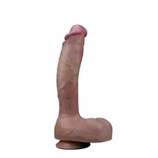 Фалоімітатор Dual-Layered Silicone Cock 10.5", 27 см