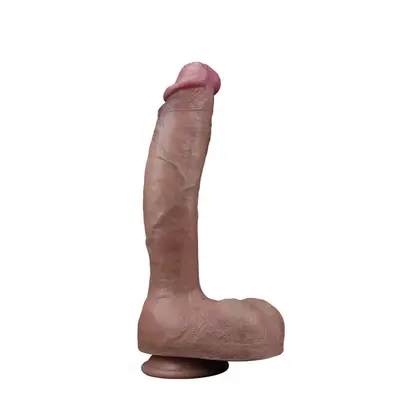 Фалоімітатор Dual-Layered Silicone Cock 10.5", 27 см