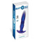 TOYJOY Thrusting Vibr Plug - Анальная вибропробка, 15,5 см (синий)