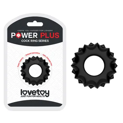 Power Plus Cockring Эрекционное кольцо, 2 см (черный)