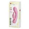 Pretty Love Hugo Vibrator Pink - Чуттєвий вібратор-кролик, 16.5х3.7 см (рожевий)