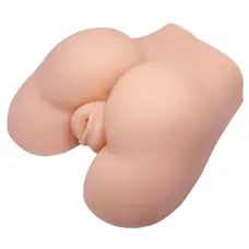 Bangers Fat Ass Fucker - реалистичный мастурбатор с вибрацией, 19.5 см (телесный)