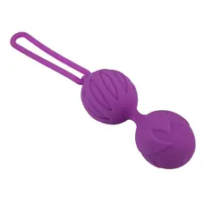 Adrien Lastic Geisha Lastic Balls Mini S - маленькие вагинальные шарики (фиолетовый), 3.4 см