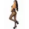 Leg Avenue-Rhinestone Lace and Net Bodystocking Black - Сексуальный сетчатый боди, OS