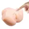 LyBaile Crazy Bull Dual Vagina and ass Flesh - мастурбатор вагіна та анус з вібрацією, 17.5 см (тілесний)