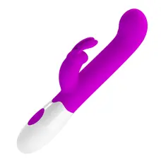 Pretty Love Scentaur Clit Vibrator Purple - Вибратор-кролик с крупной головкой, 20.6х3.2 см (фиолетовый)