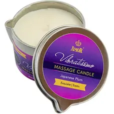 Vibratissimo Japanese Plum - Массажная свеча, 50 мл (слива)