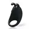 Pretty Love Rabbit vibrator ring Black - Ерекційне віброкільце, 7,5х4 см (чорний)