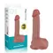 Фаллоимитатор Erospace Natural Play Silicone Dildo D1, 21 см