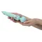 Pillow Talk Sultry Teal - вібромасажер з ротацією та підігрівом, 21х2.8 см (блакитний)