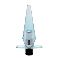 Seven Creations Slimline Butt Plug - Анальная пробка, 8,9х3 см (голубой)