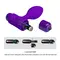 LyBaile Pretty Love Vibro Butt Plug - Анальна пробка з віброкулею, 8.6х2.7 (фіолетова)
