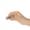 PowerBullet - First-Class Bullet 2.5" with Key Chain Pouch - Вібропуля (срібляста)