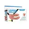Страпон для мужчин LoveToy Unisex Hollow Double Penetrator, 18 см