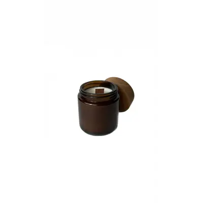 Glowing fire - Свеча соевая в стакане, 8х6 см (коричневый стакан) Glowing fire - Свеча соевая в стакане, 8х6 см (коричневый стакан)